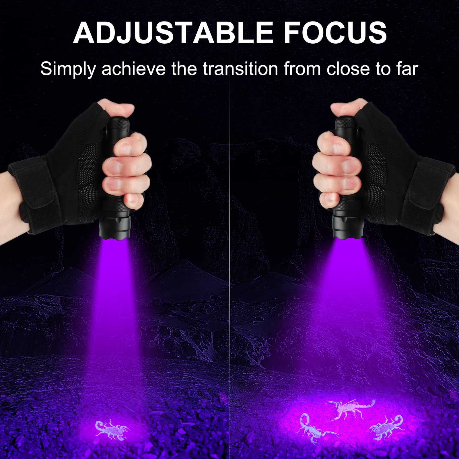 Foto 6 pulgar | Linterna Uv Ultrafire 395-405nm Led Blacklight - Venta Internacional.