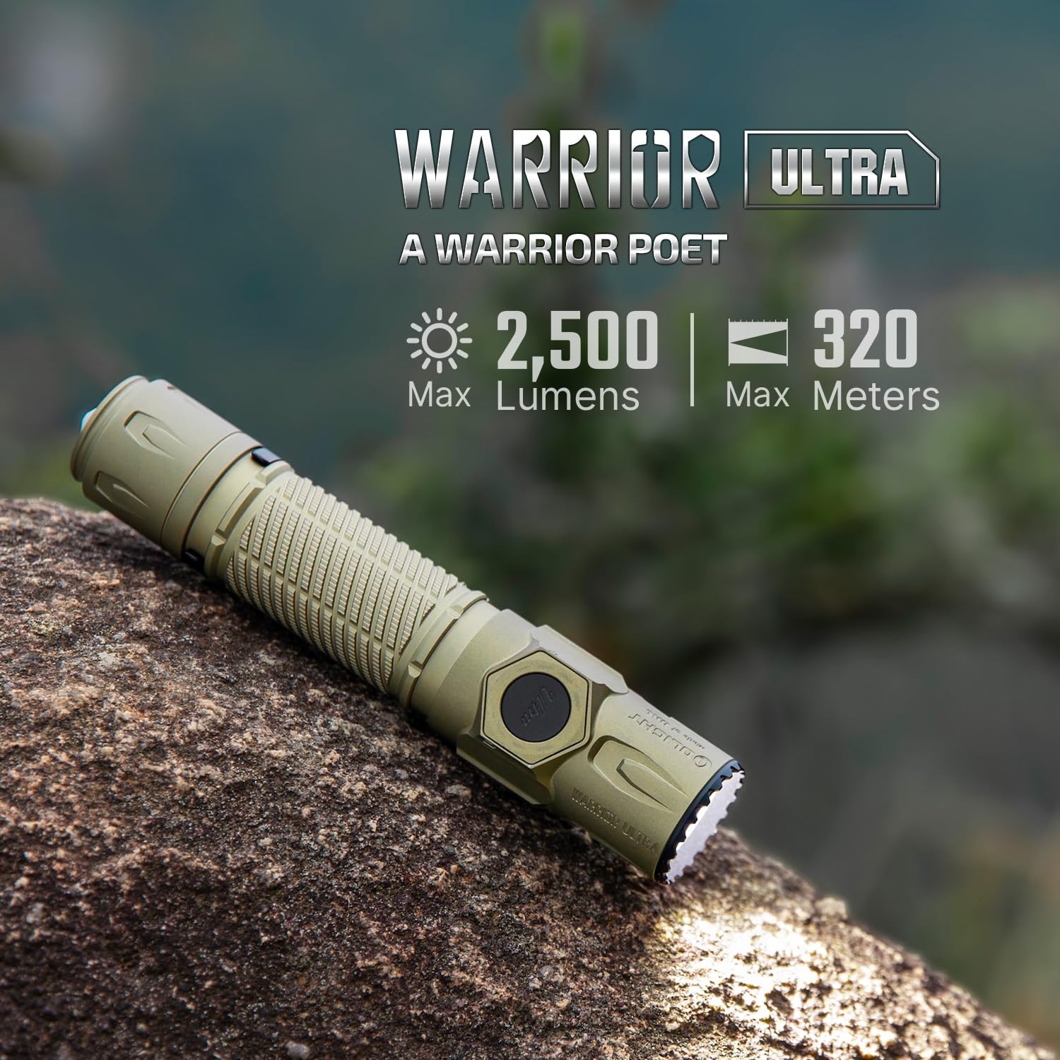 Foto 3 pulgar | Linterna Olight Warrior Ultra De 2500 Lúmenes Recargable - Venta Internacional.