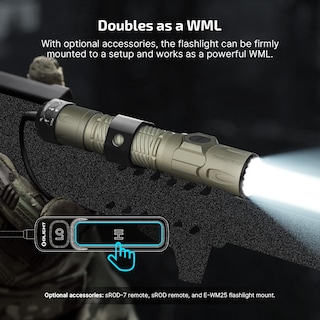 Foto 7 | Linterna Olight Warrior Ultra De 2500 Lúmenes Recargable - Venta Internacional.