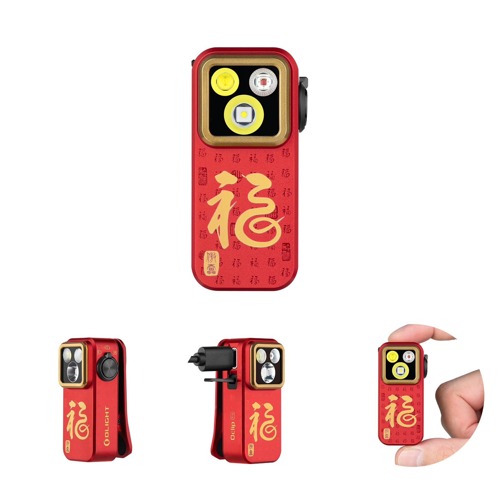 Foto 2 pulgar | Linterna Olight Oclip Pro Edc 500 Lúmenes Recargable - Venta Internacional.