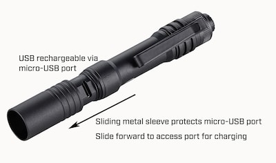 Foto 4 | Linterna Streamlight Microstream De 250 Lúmenes Con Usb Recargable - Venta Internacional.