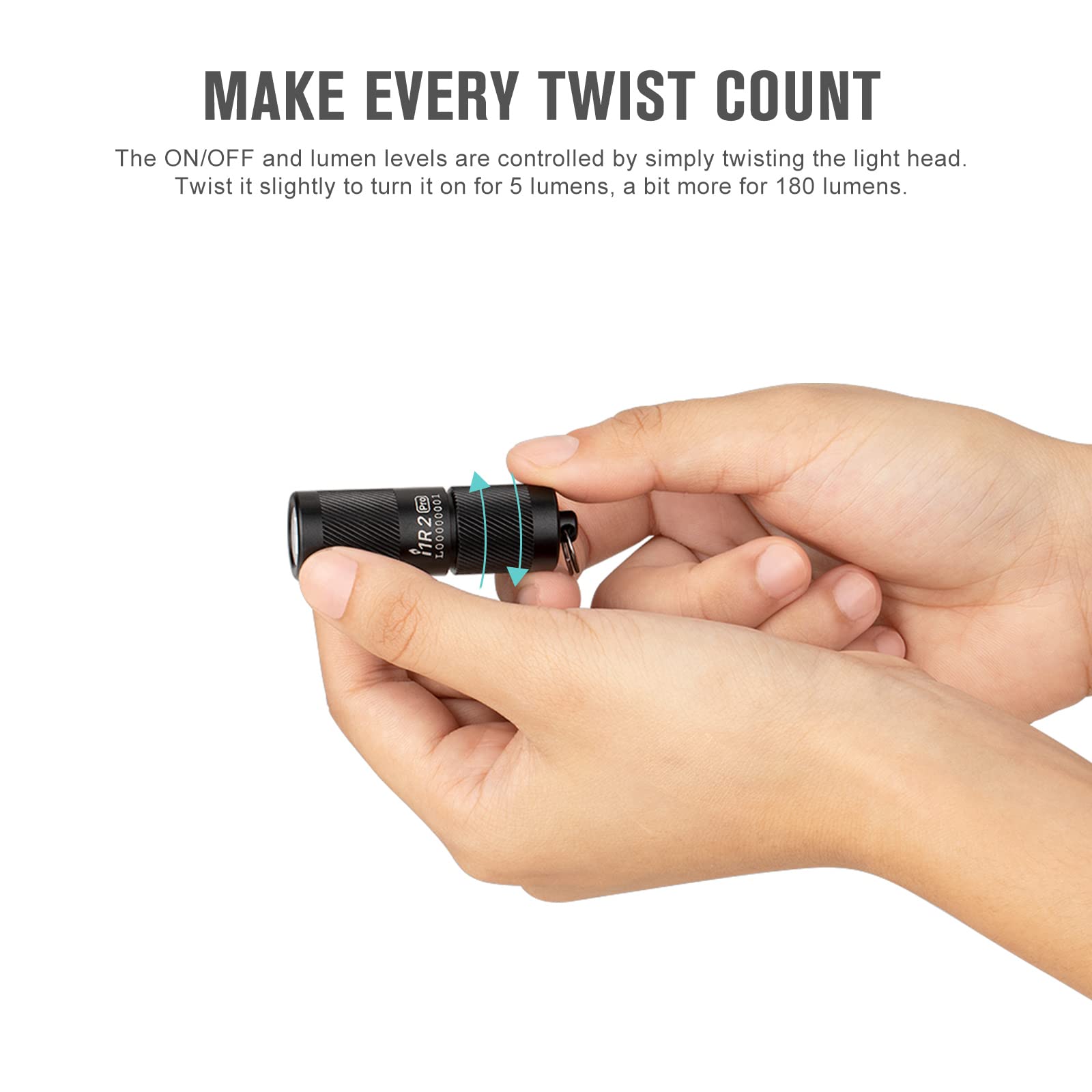 Foto 7 | Linterna Olight I1r 2 Pro Eos 180 Lúmenes Recargable - Venta Internacional.