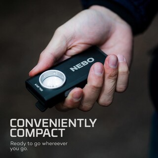 Foto 3 | Lámpara De Trabajo Nebo Slim, Recargable Por Usb, 500 Lúmenes, Color Negro - Venta Internacional.
