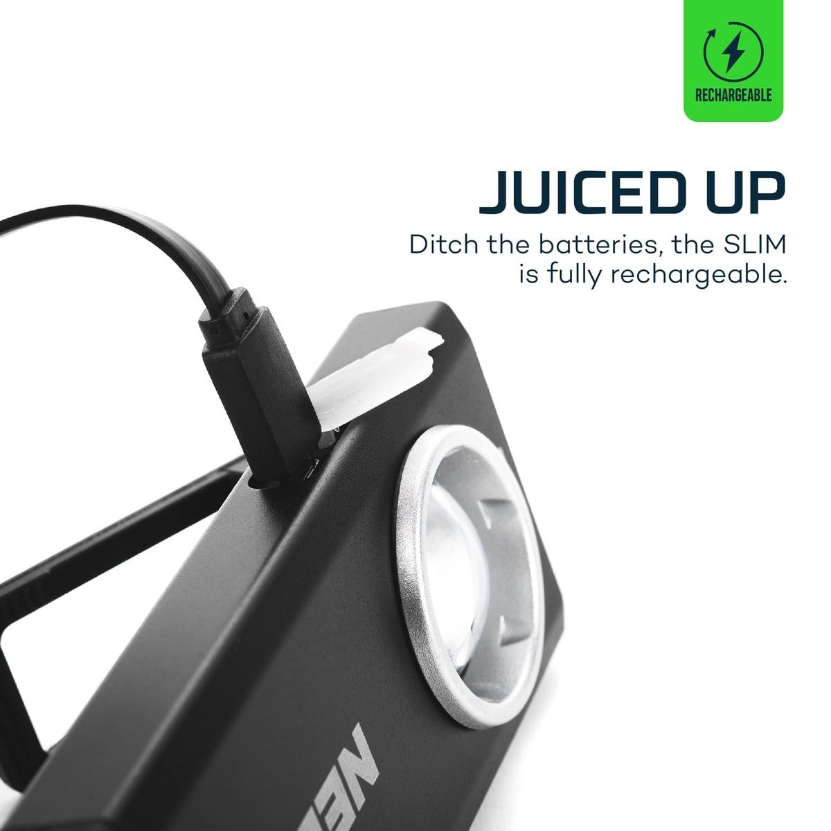 Foto 6 pulgar | Lámpara De Trabajo Nebo Slim, Recargable Por Usb, 500 Lúmenes, Color Negro - Venta Internacional.