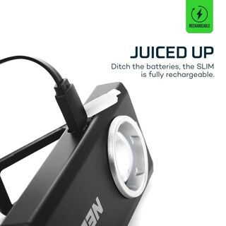 Foto 5 | Lámpara De Trabajo Nebo Slim, Recargable Por Usb, 500 Lúmenes, Color Negro - Venta Internacional.