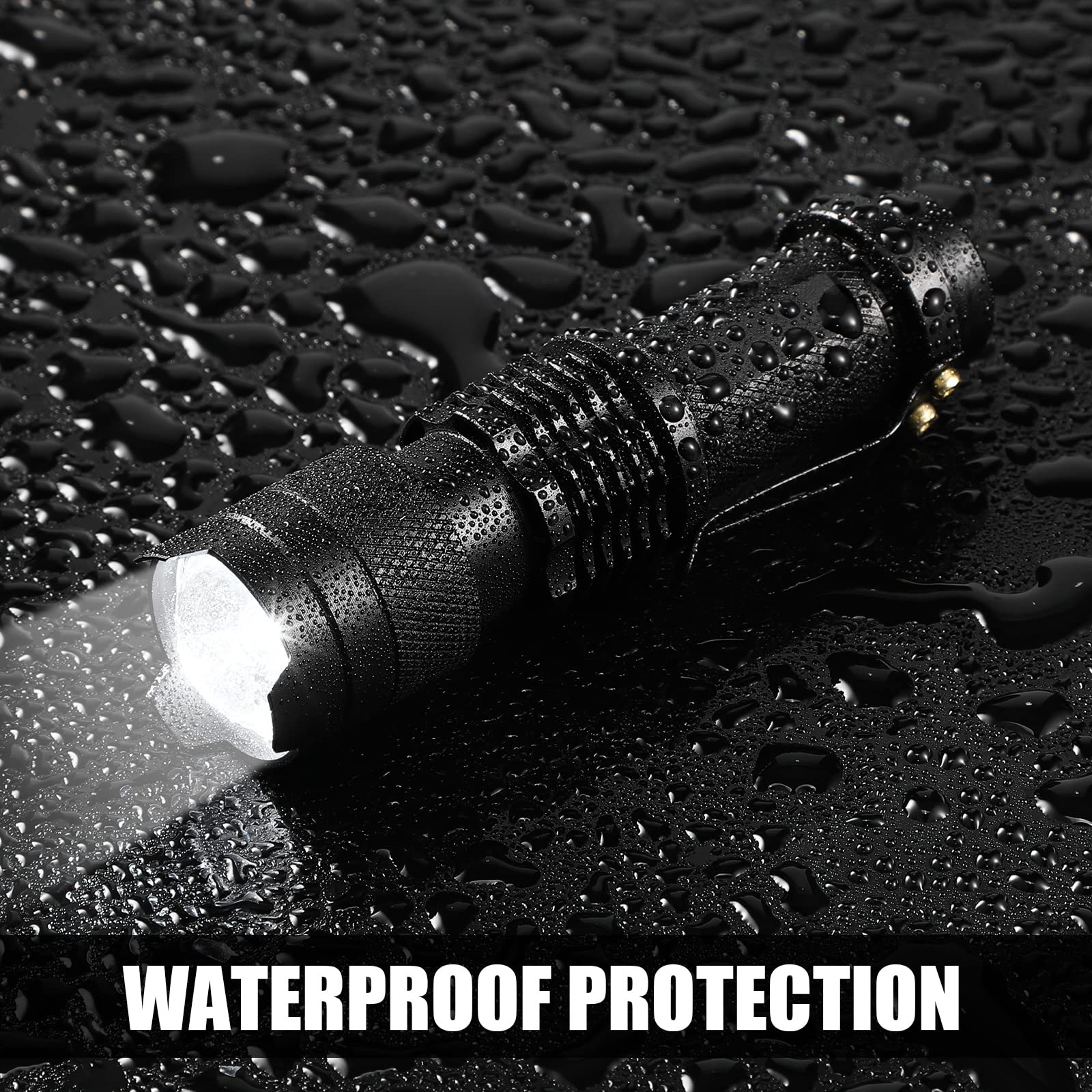 Foto 6 pulgar | Linterna Táctica Fumete Led Mini De 3 Modos, 20 Unidades, Color Negro - Venta Internacional.