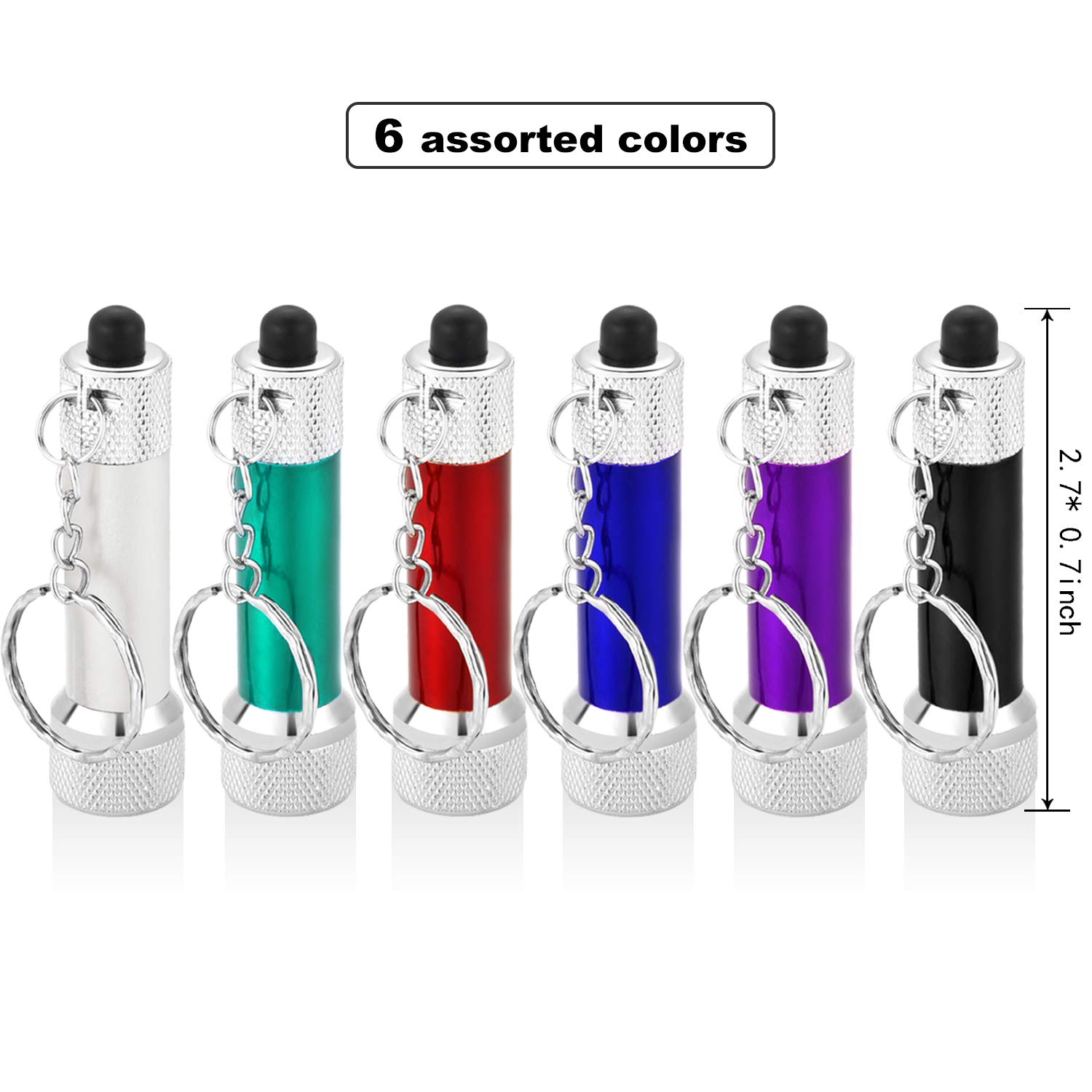 Foto 3 pulgar | Llavero Con Linterna Led Mini Honoson, 30 Piezas, Portátil - Venta Internacional.