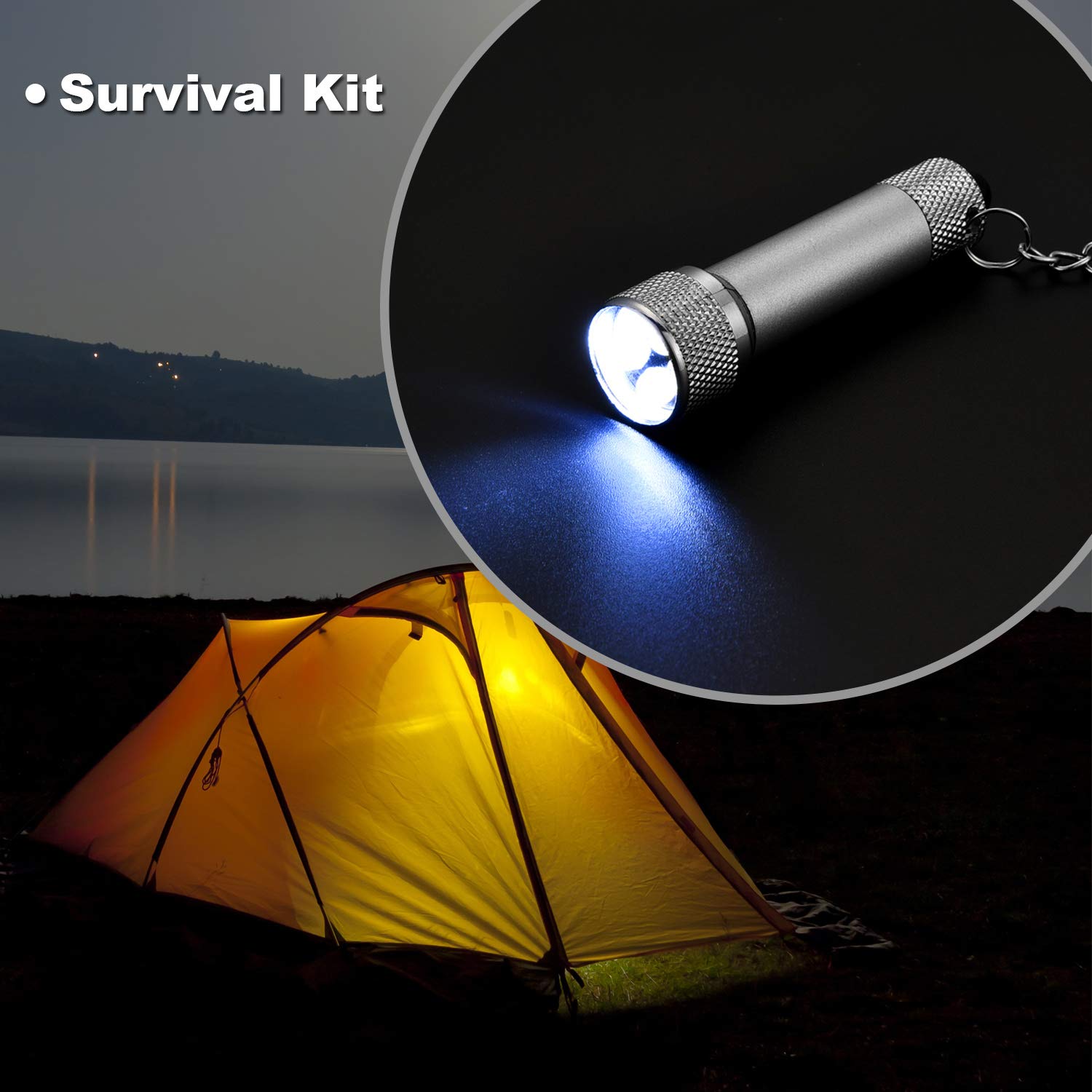 Foto 7 pulgar | Llavero Con Linterna Led Mini Honoson, 30 Piezas, Portátil - Venta Internacional.