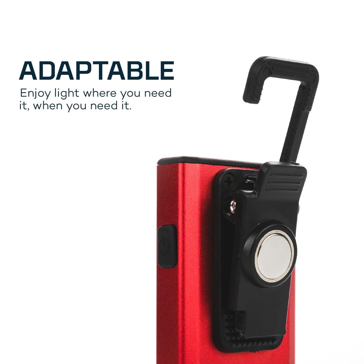 Foto 3 | Lámpara De Trabajo Nebo Slim, Recargable Por Usb, 500 Lúmenes, Color Rojo - Venta Internacional.