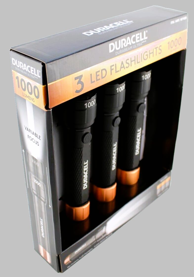 Foto 6 pulgar | Linterna Duracell Durabeam Ultra Led De 1000 Lúmenes, Paquete De 3 - Venta Internacional.