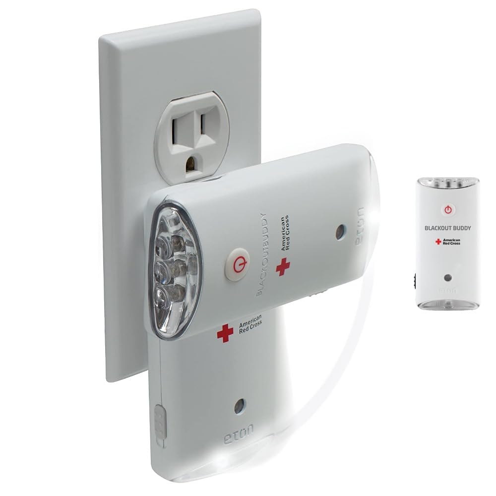 Foto 2 pulgar | Linterna De Emergencia Eton Blackout Buddy Swivel Blanca - Venta Internacional.