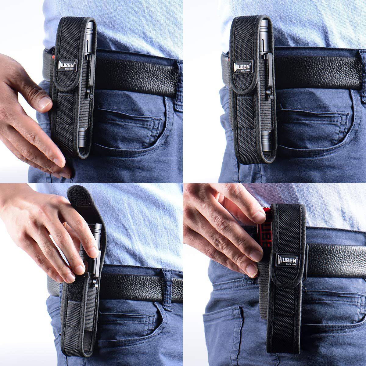 Foto 6 | Funda Para Linterna Wuben Led, Táctica, De Nailon - Venta Internacional.
