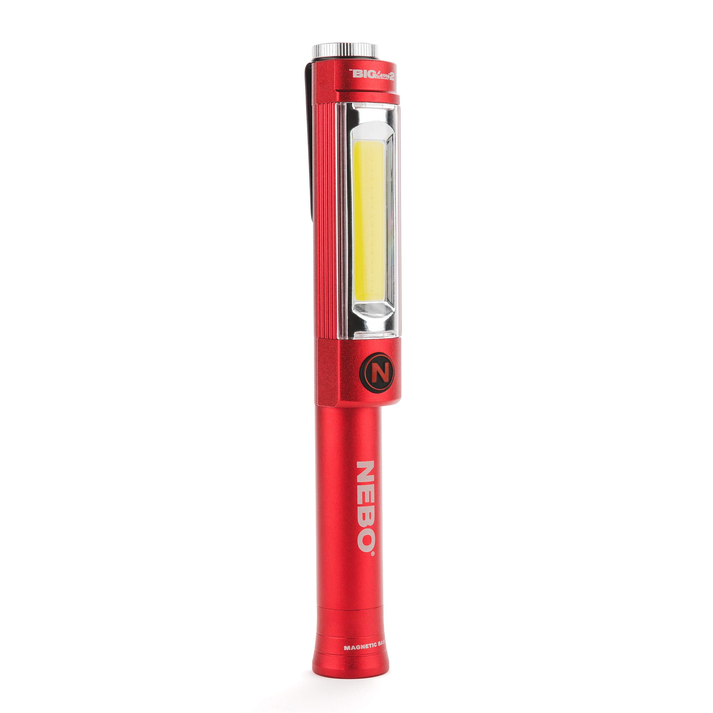 Foto 2 pulgar | Lámpara De Trabajo Nebo Big Larry 2, Funciona Con Pilas, 500 Lúmenes, Color Rojo - Venta Internacional.
