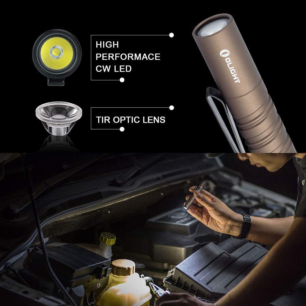 Foto 3 pulgar | Linterna Olight I3t Eos 180 Lúmenes Para Acampar Y Hacer Senderismo - Venta Internacional.