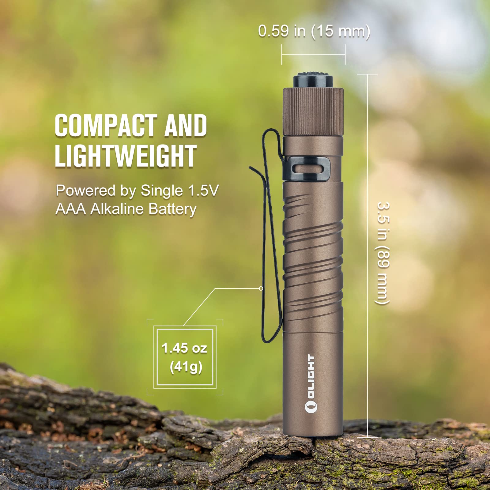 Foto 5 pulgar | Linterna Olight I3t Eos 180 Lúmenes Para Acampar Y Hacer Senderismo - Venta Internacional.