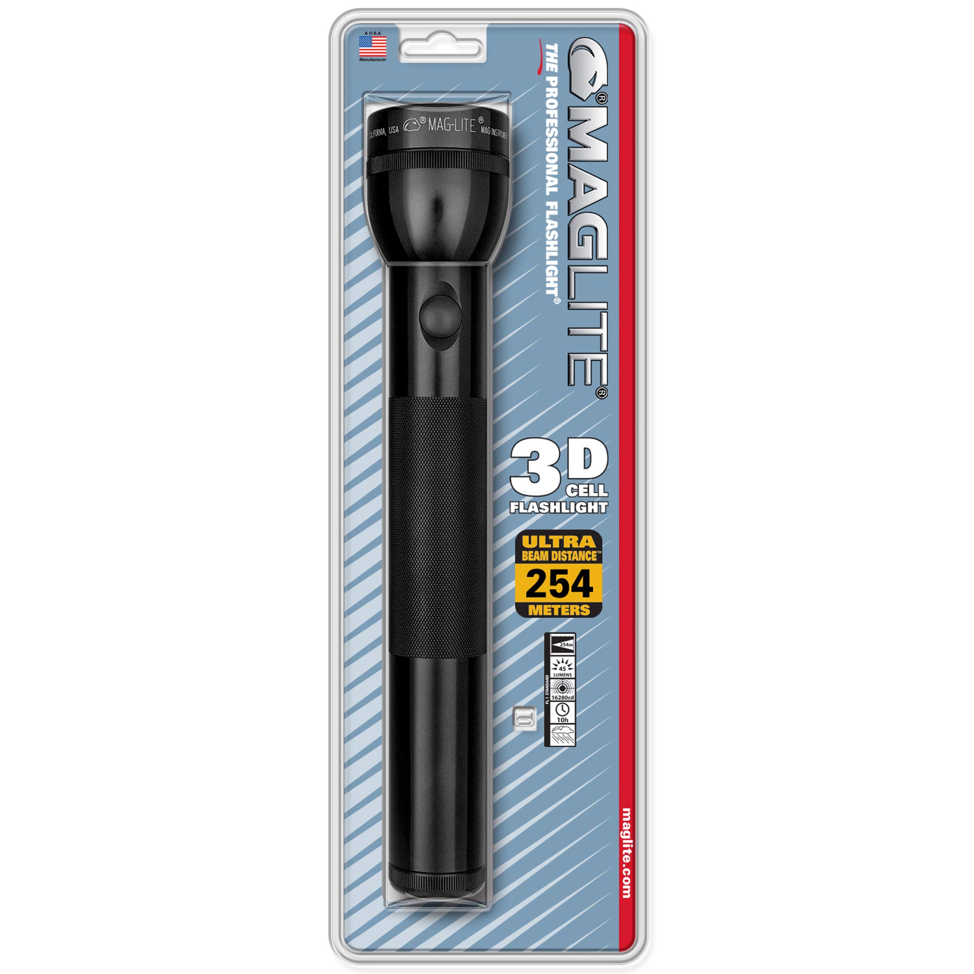Foto 5 pulgar | Linterna Maglite Heavy-duty Incandescente De 3 Celdas D Negra - Venta Internacional.