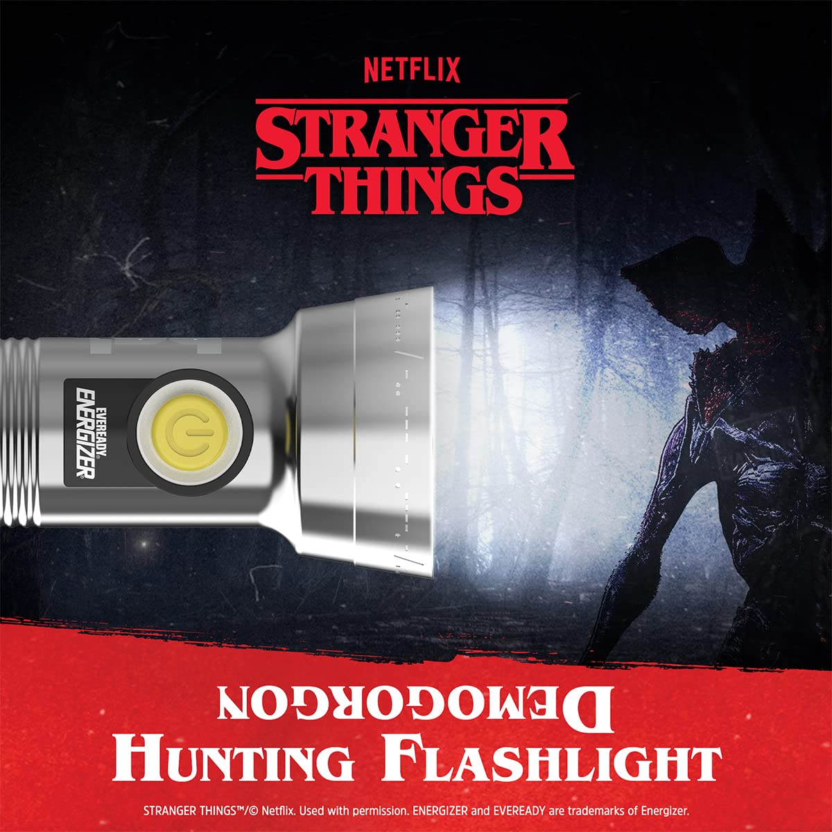 Foto 3 pulgar | Linterna Energizer Stranger Things Demogorgon Hunting Led - Venta Internacional.