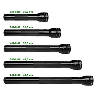 Foto 4 | Linterna Maglite Ml300l Led De 6 Celdas D Negra - Venta Internacional.