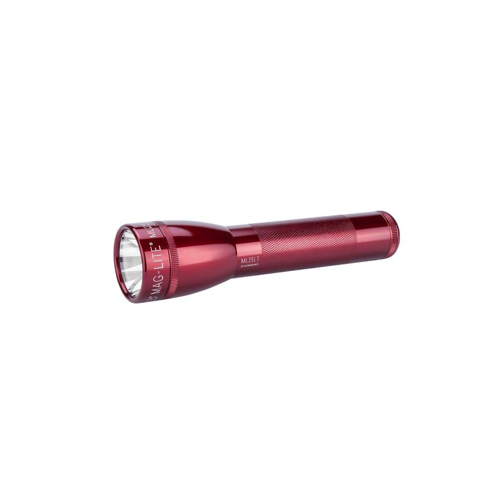Foto 2 pulgar | Linterna Maglite Ml25lt-s2035 Led C De 2 Celdas, Color Rojo - Venta Internacional.