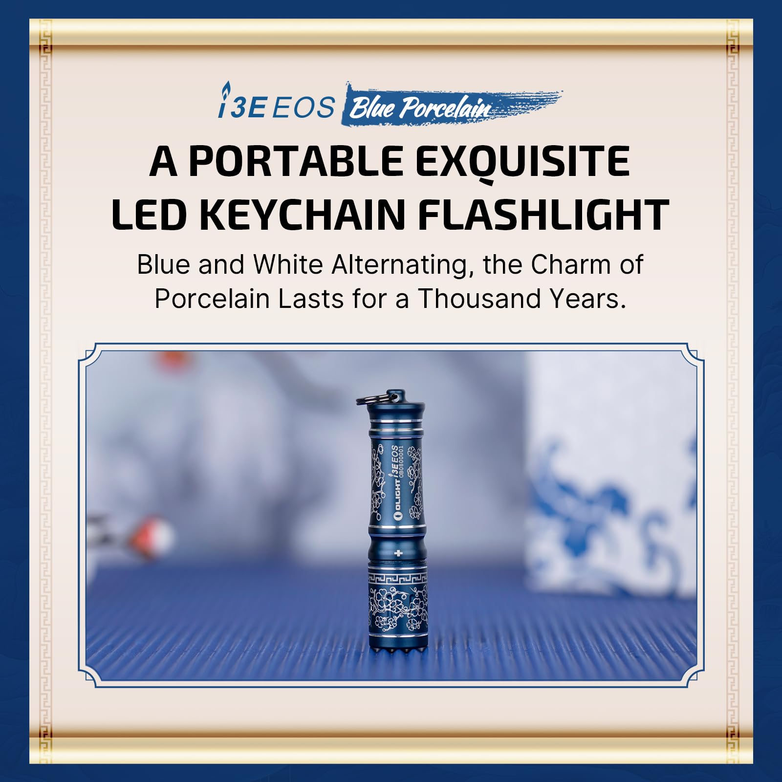 Foto 6 pulgar | Linterna Olight I3e Eos Pmma Tir Con Lente 90 Lúmenes, Color Azul - Venta Internacional.