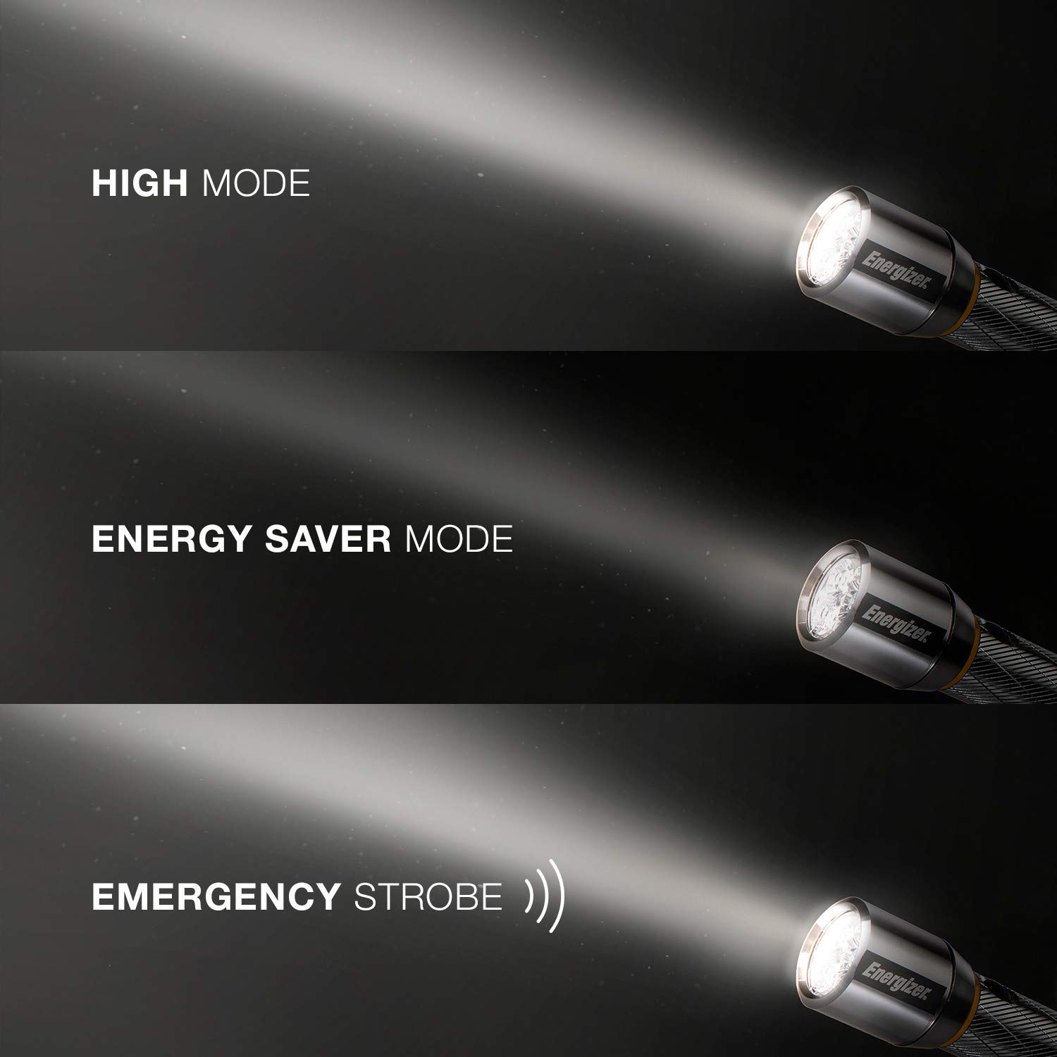 Foto 4 | Linterna Energizer Vision Hd Performance Metal Con Baterías - Venta Internacional.