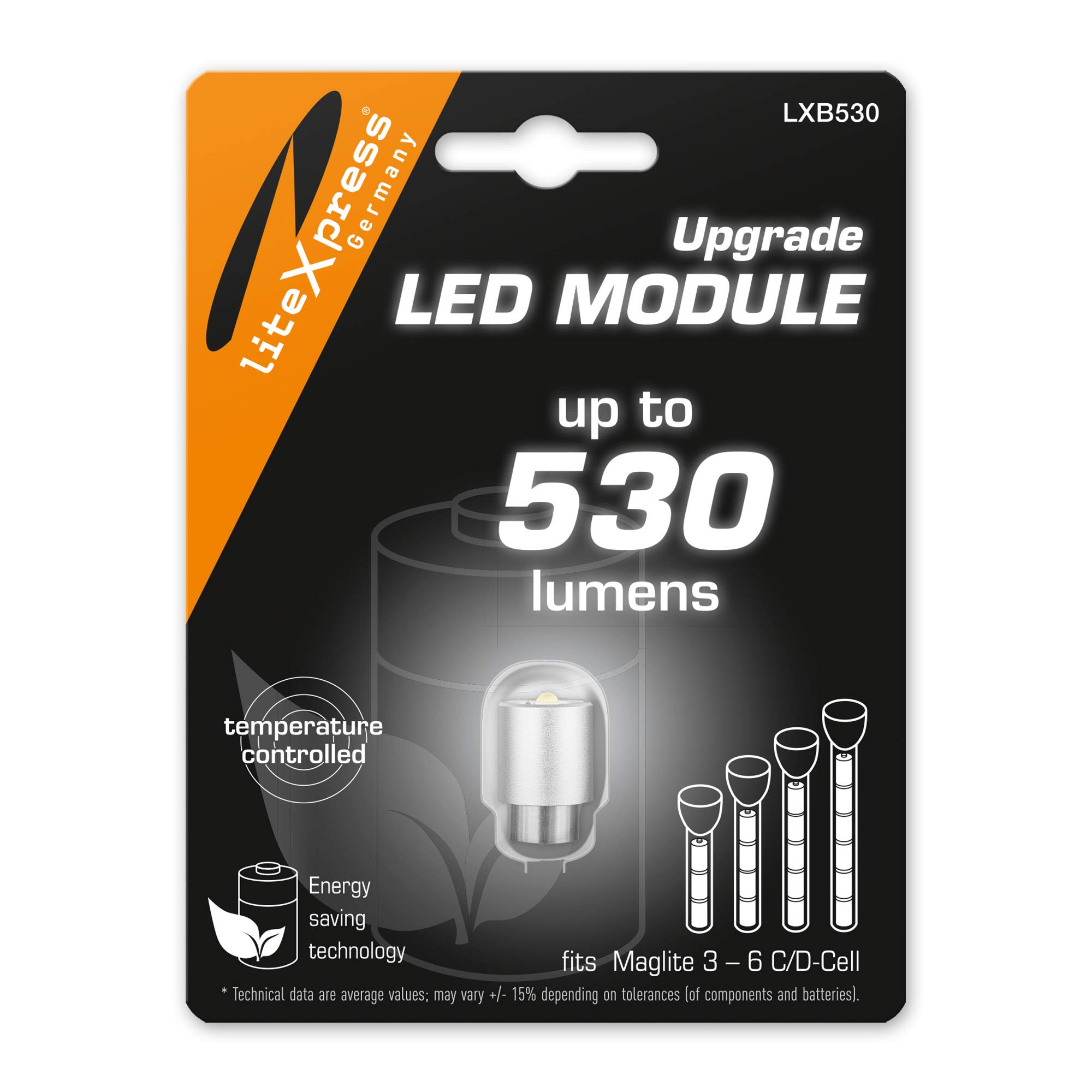 Foto 2 pulgar | Módulo De Actualización Led Litexpress Lxb530 De 530 Lúmenes Para 3-6 C/d-cell - Venta Internacional.