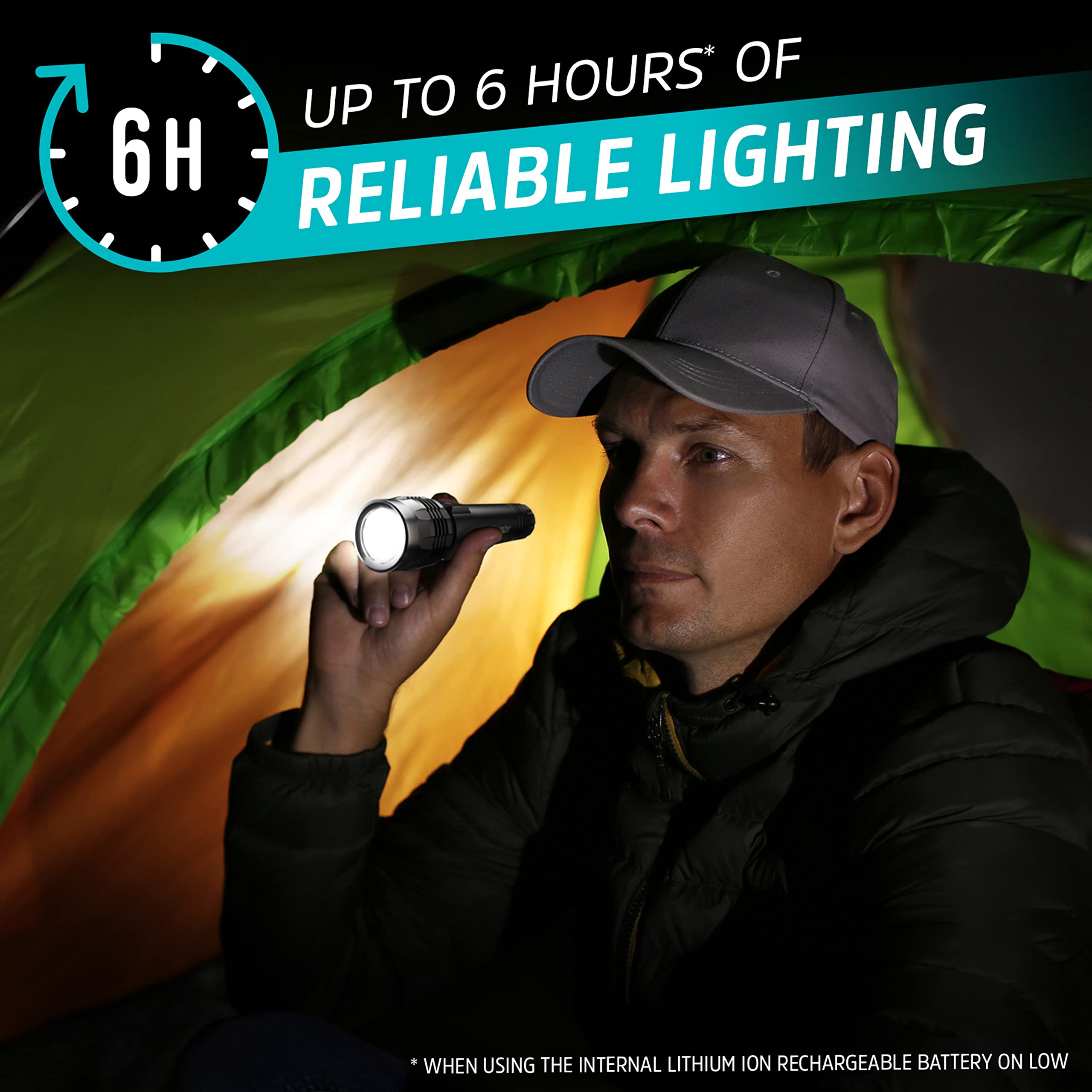 Foto 5 | Linterna Energizer Led Recargable X1000 De 1000 Lúmenes - Venta Internacional.