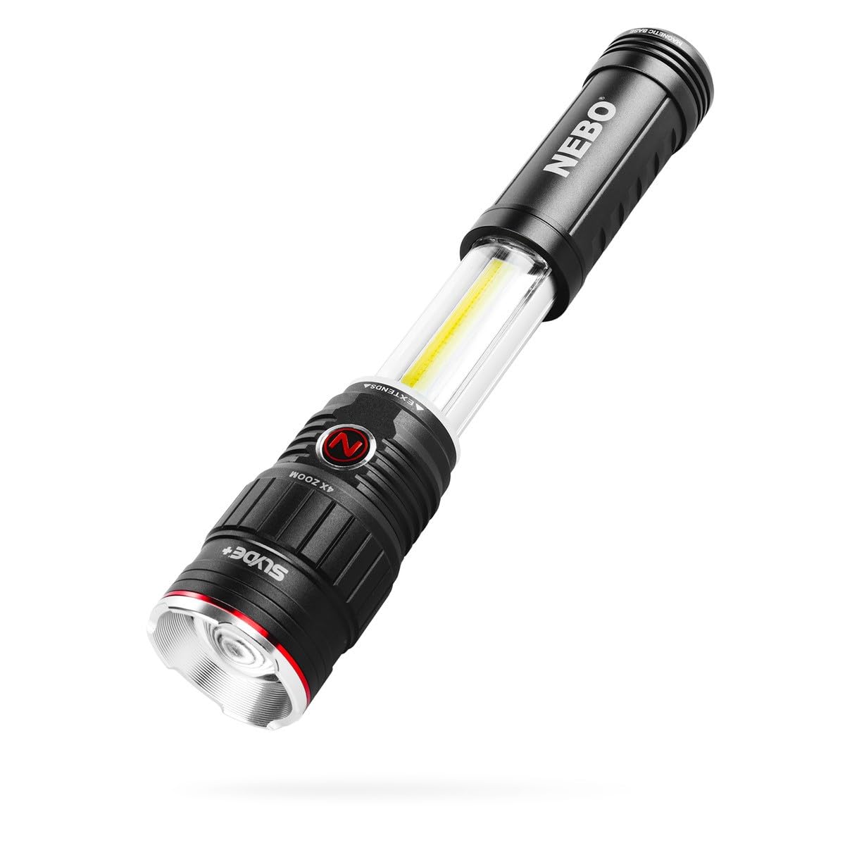 Linterna Led Táctica Nebo Slyde+ De 400 Lúmenes Con Luz De Trabajo - Venta Internacional.
