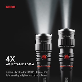 Foto 4 | Linterna Led Táctica Nebo Slyde+ De 400 Lúmenes Con Luz De Trabajo - Venta Internacional.