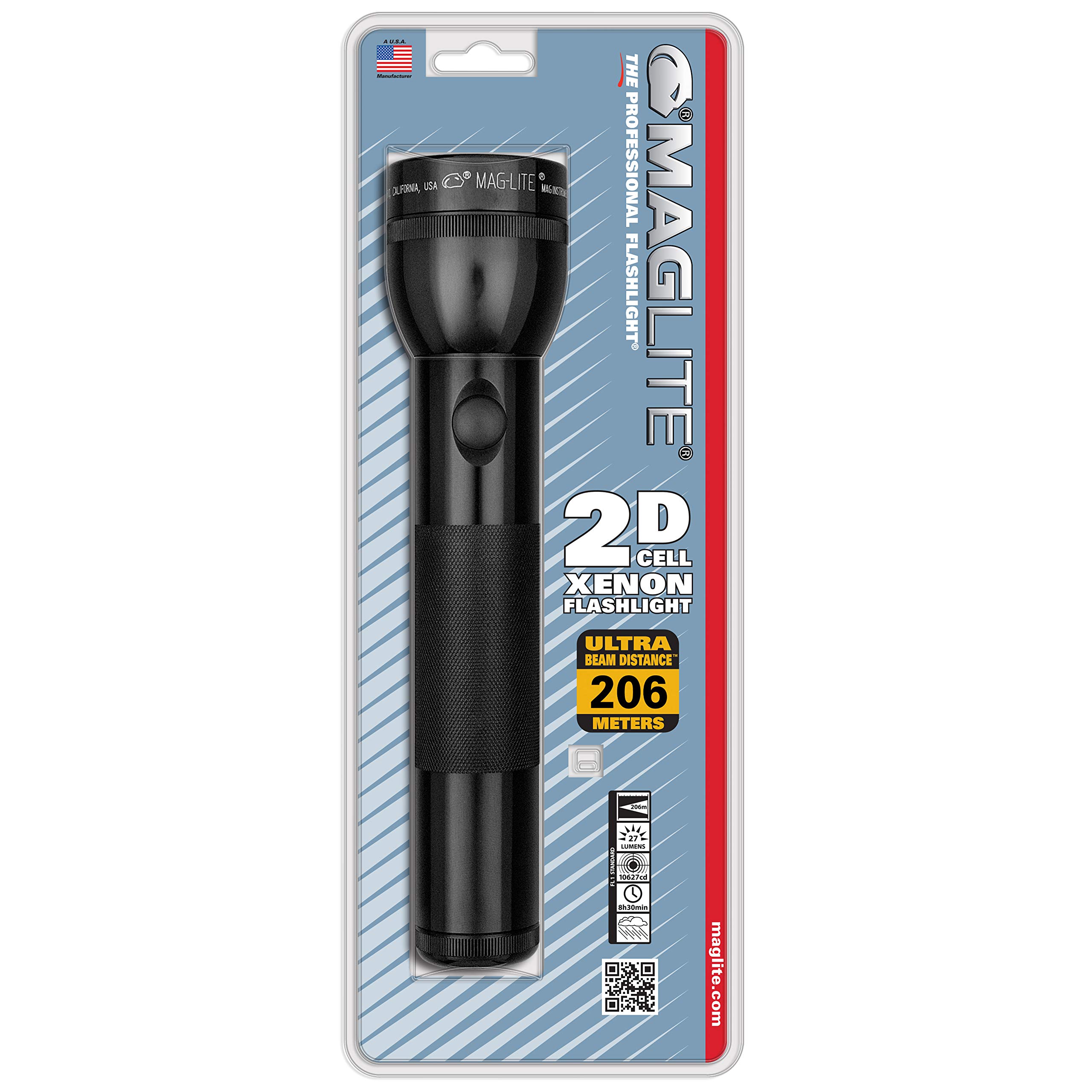 Foto 5 pulgar | Linterna Maglite Heavy-duty Incandescente De 2 Celdas D Negra - Venta Internacional.