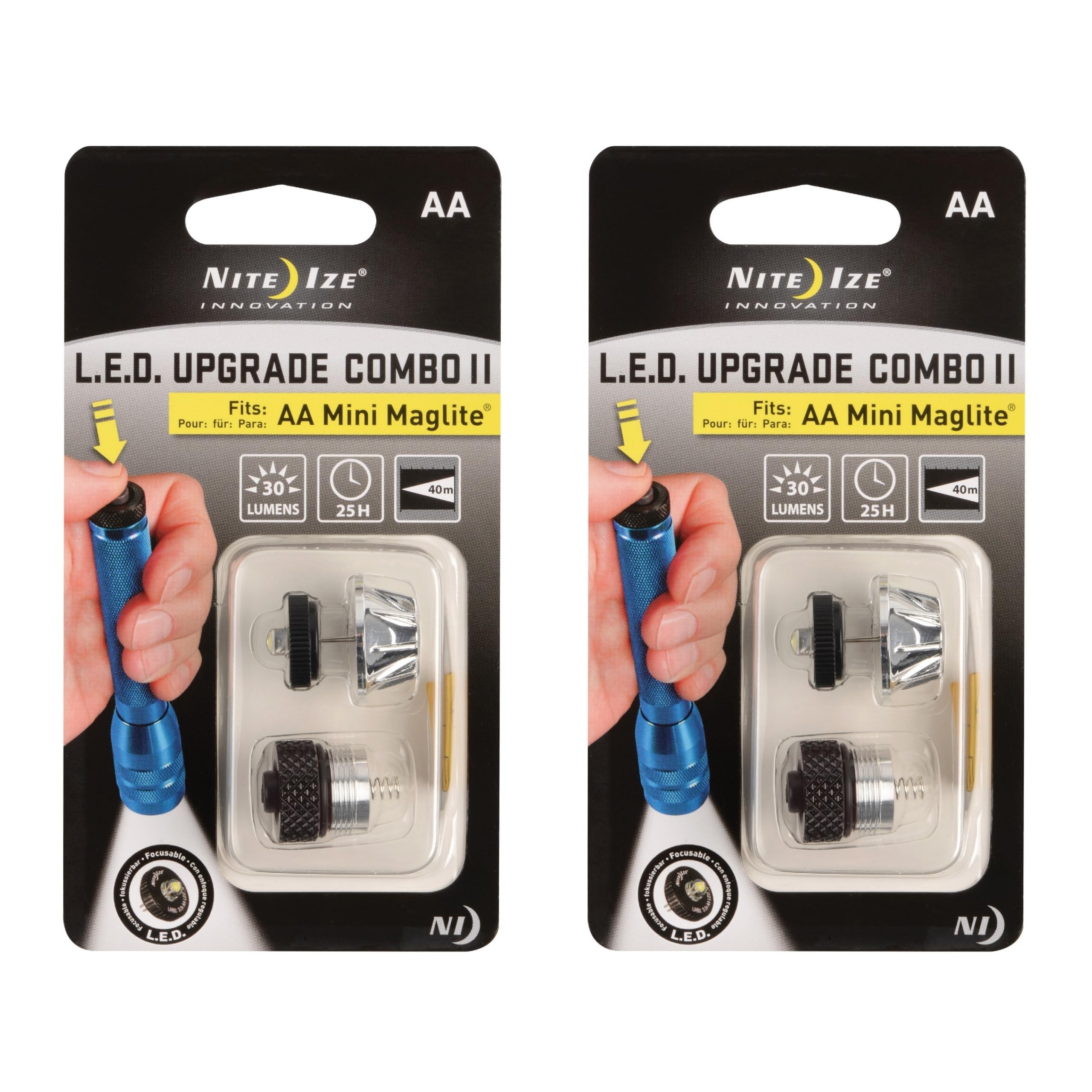 Foto 2 pulgar | Linterna Led Nite Ize Mini Maglite 2 Piezas - Venta Internacional