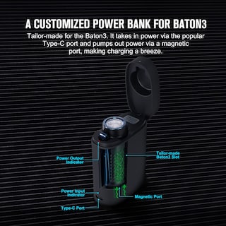 Foto 4 | Linterna Olight Baton3 Premium Edition 1200 Lúmenes - Venta Internacional