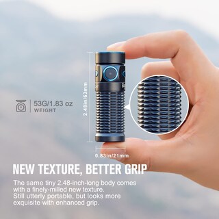 Foto 4 | Linterna Olight Baton3 1200 Lúmenes Ultracompacta Edc Negra - Venta Internacional