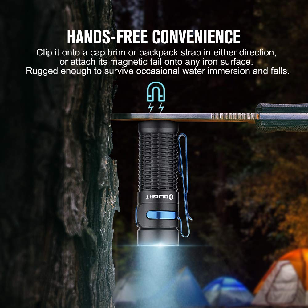 Foto 6 pulgar | Linterna Olight Baton3 1200 Lúmenes Ultracompacta Edc Negra - Venta Internacional