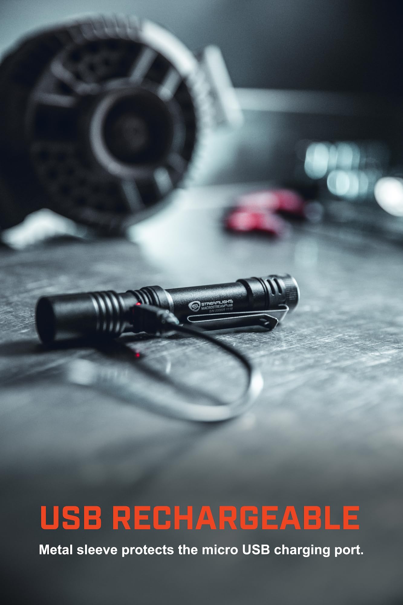 Foto 5 pulgar | Linterna Streamlight Macrostream Usb 500 lm Recargable - Venta Internacional