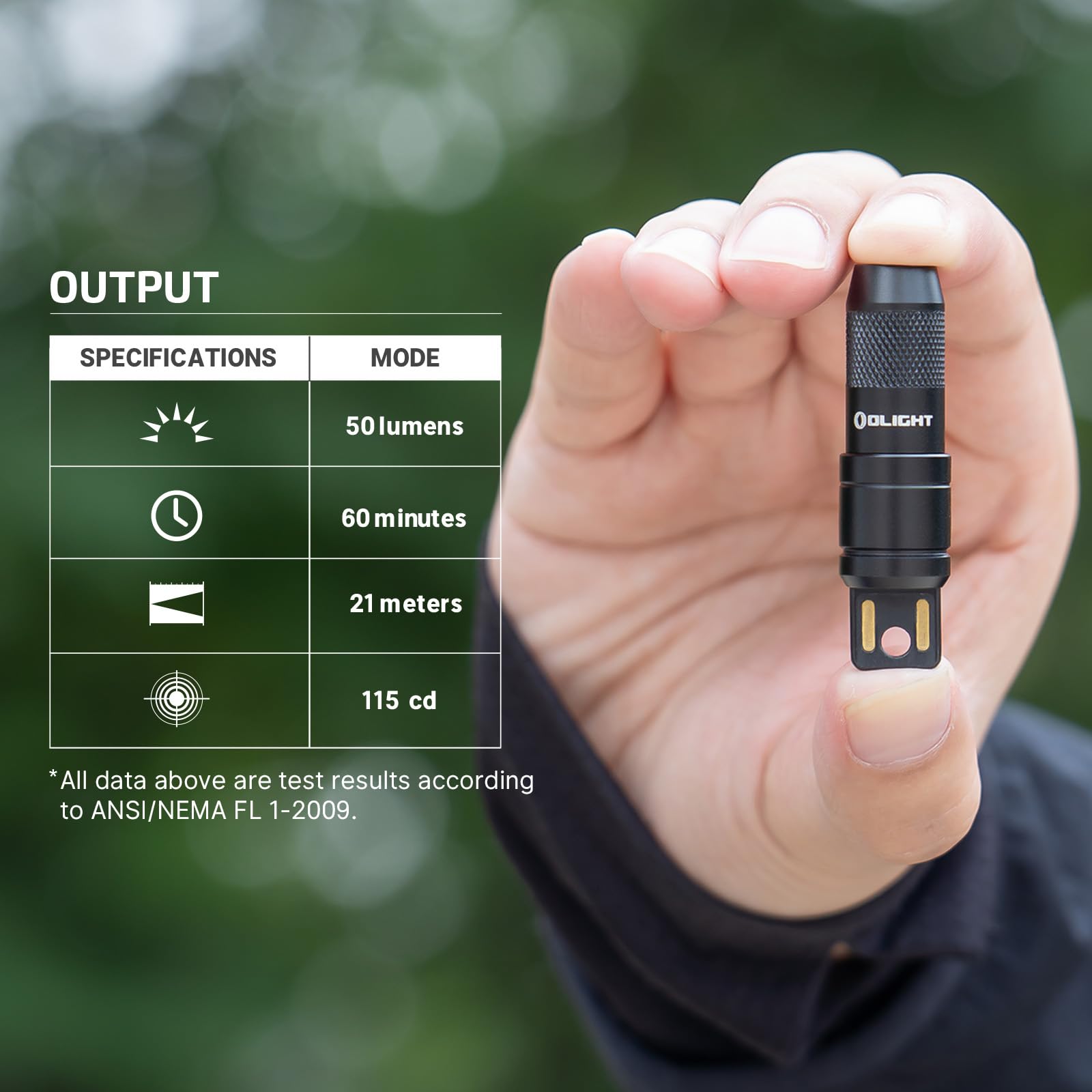 Foto 8 pulgar | Linterna Olight Imini 2 EDC Recargable 50 lm - Venta Internacional