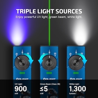 Foto 3 | Linterna Olight Arkfeld Pro EDC 1300 lm - Venta Internacional