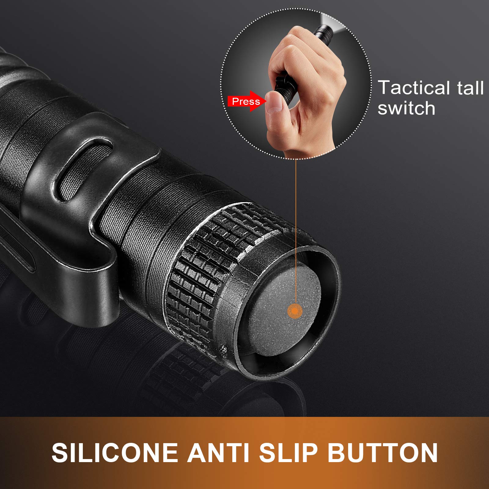 Foto 4 pulgar | Linterna Honoson Mini Pen Light Led de Aluminio 10 Piezas - Venta Internacional