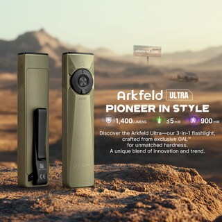 Foto 2 | Linterna Olight Recargable 1400 Lúmenes-Venta Internacional
