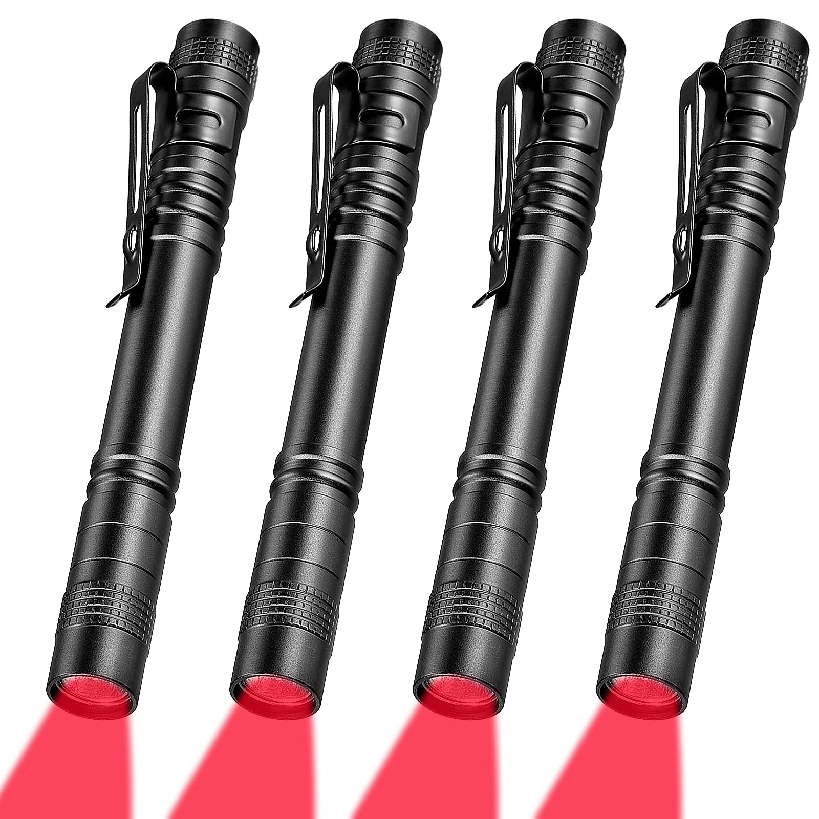 Foto 2 pulgar | Linterna Tuanse de Luz Roja 13,3 cm 4 Piezas - Venta Internacional