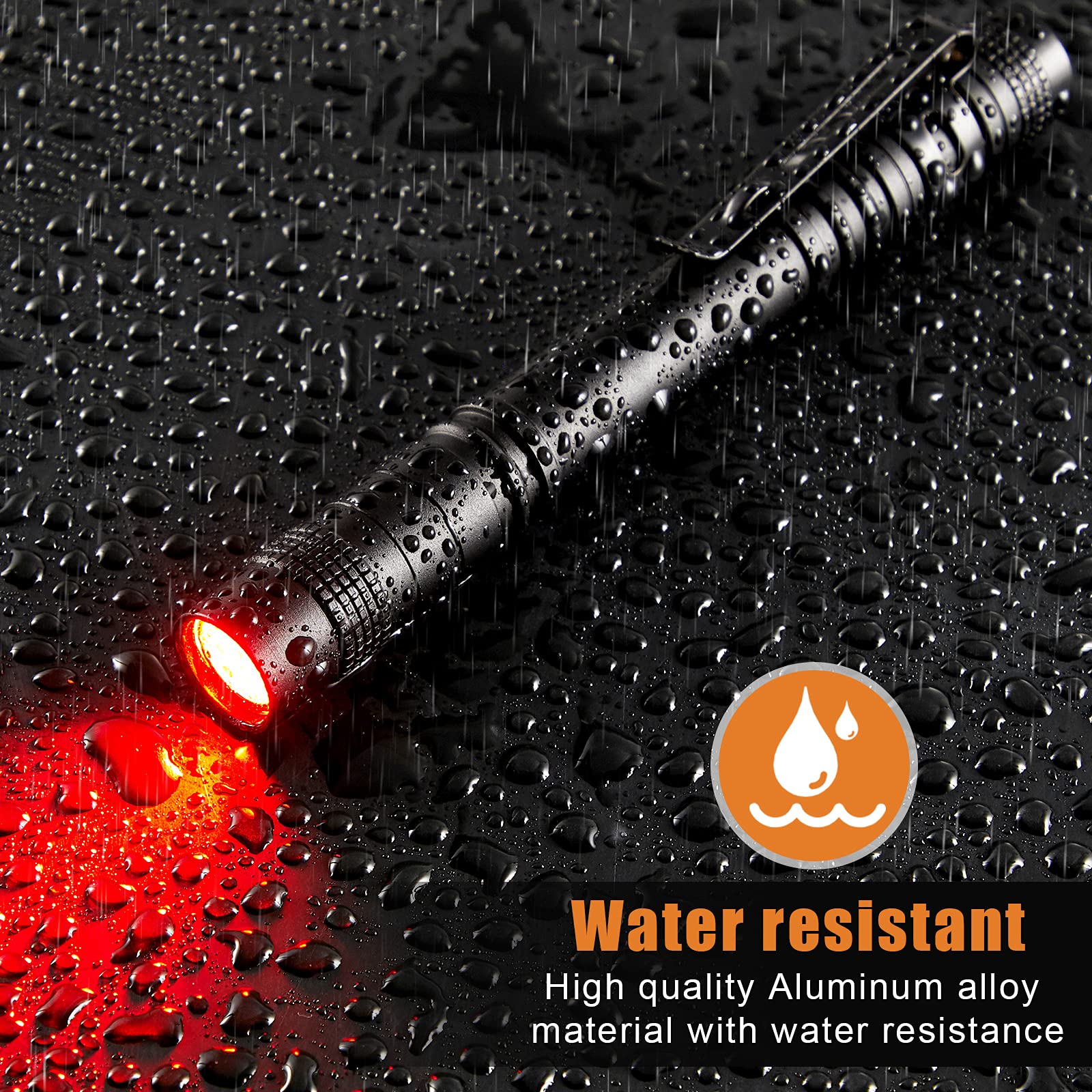 Foto 5 pulgar | Linterna Tuanse de Luz Roja 13,3 cm 4 Piezas - Venta Internacional