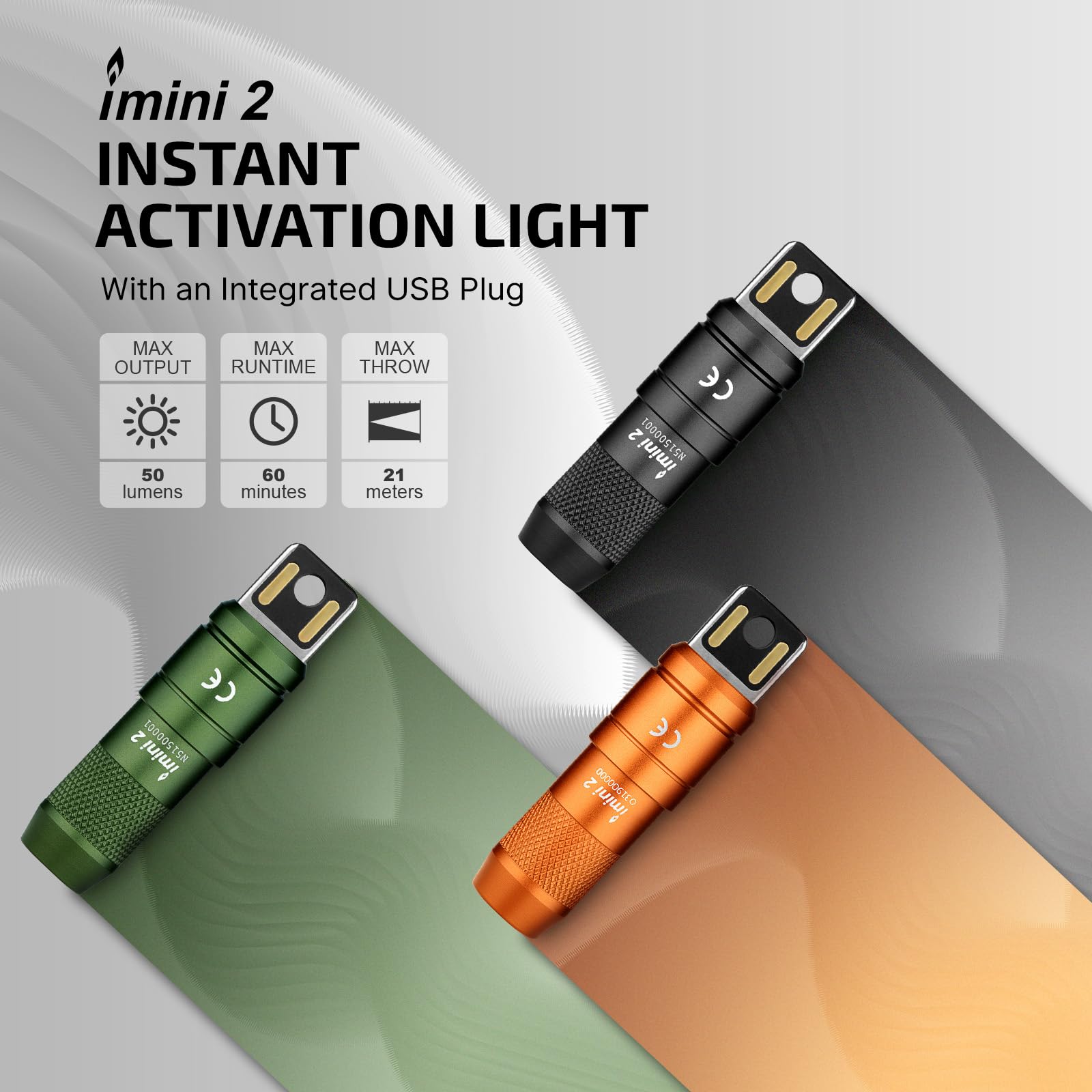 Foto 2 | Linterna Olight Recargable 50 Lúmenes-Venta Internacional
