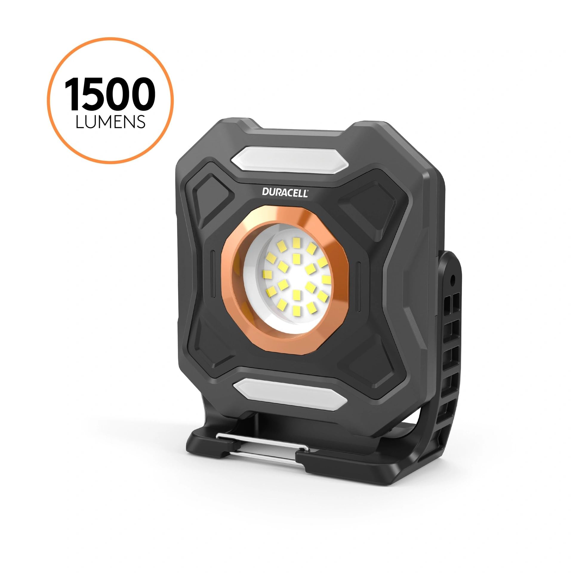 Foto 4 pulgar | Lámpara De Trabajo Duracell Con Base Giratoria, 1500 Lúmenes, Recargable - Venta Internacional.