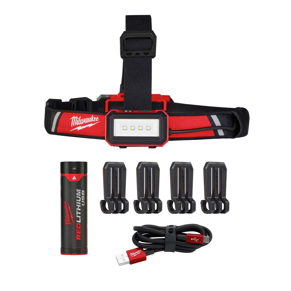 Foto 2 pulgar | Linterna Frontal Milwaukee De Uso General Redlithium Usb - Venta Internacional.