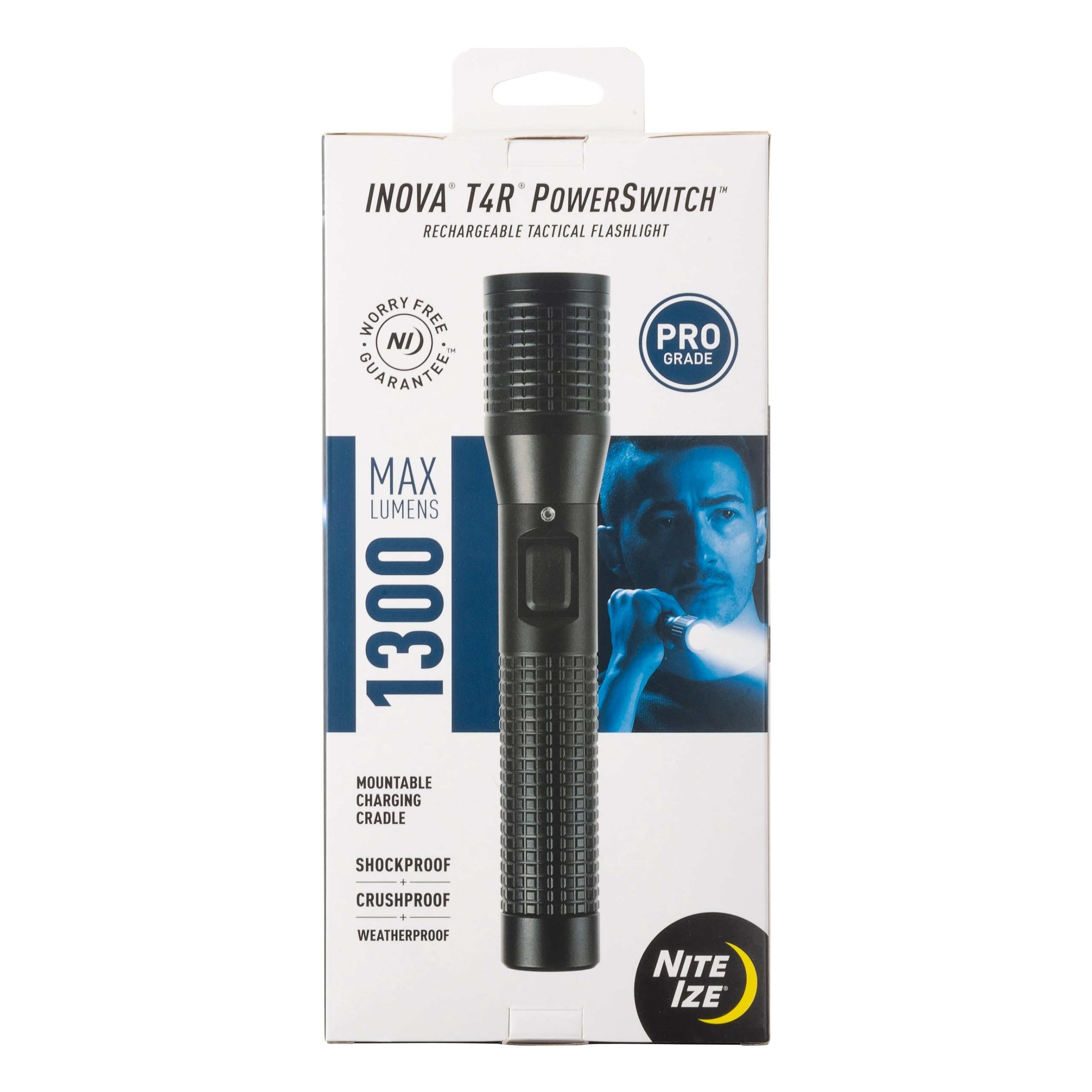 Foto 1 | Linterna Nite Ize Inova T4r Powerswitch Recargable 1300lm - Venta Internacional.