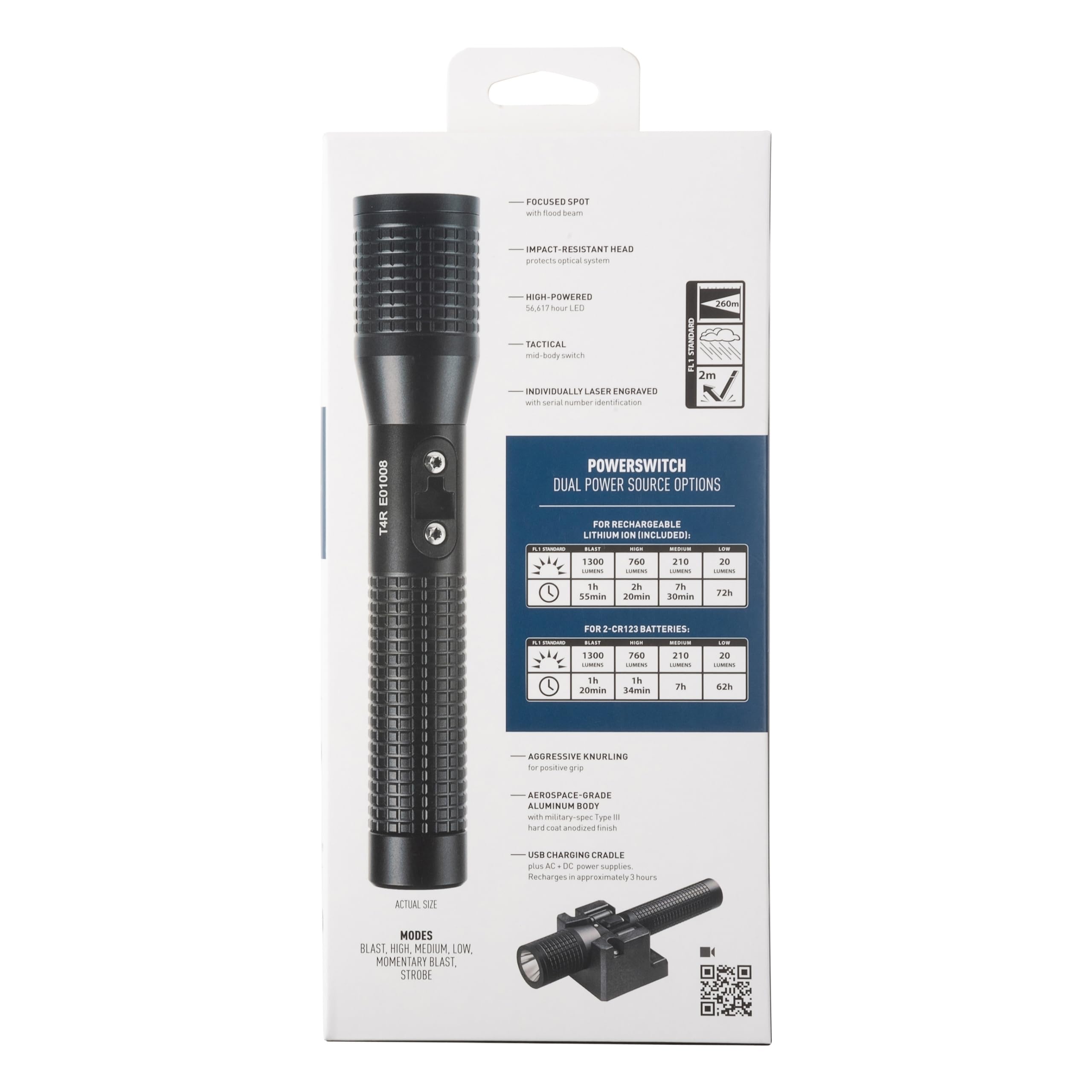 Foto 7 pulgar | Linterna Nite Ize Inova T4r Powerswitch Recargable 1300lm - Venta Internacional.