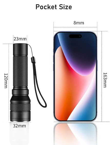Foto 3 pulgar | Xtellar Linterna Táctica Led Potente Y Recargable - Compañero Ideal Para Emergencias Y Aventuras Al Aire Libre