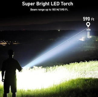 Foto 4 | Xtellar Linterna Táctica Led Potente Y Recargable - Compañero Ideal Para Emergencias Y Aventuras Al Aire Libre