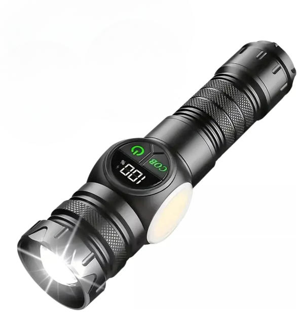 Foto 1 | Xtellar Linterna Led Táctica Ultra Potente Con 120000 Lúmenes Y 9 Modos De Iluminación – Ideal Para Aventuras Al
