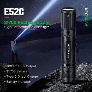 Foto 2 | Linterna Nextorch E52c Recargable 3000lm - Venta Internacional